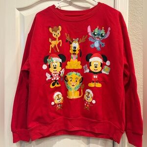 ✨Light-up✨ Disney Christmas Sweatshirt